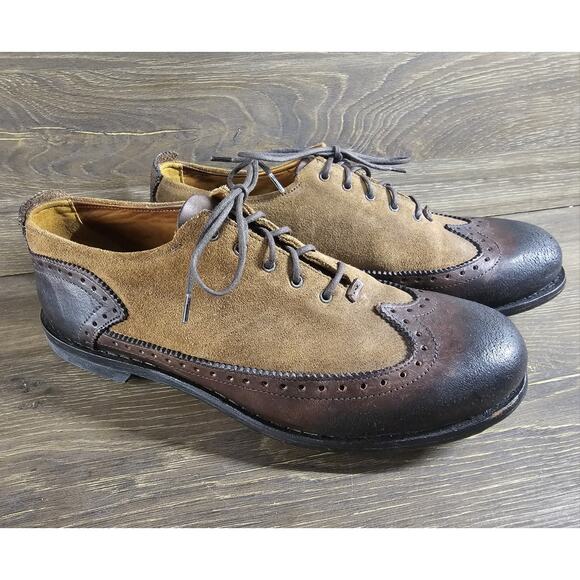 Timberland Other - Timberland Boot Company 13 Carries Brown Plain Toe Oxford Derby Suede Men’s Sz 9